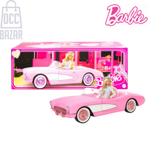 Barbie HPK02 Barbie The Movie, Pink Corvette Convertible