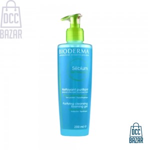 Bioderma Sebium Foaming Gel Facial Cleanser- 200ml