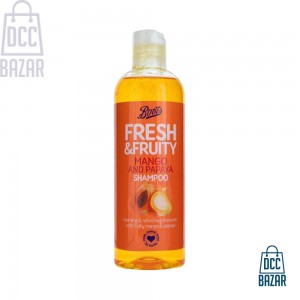 Boots Fresh & Fruity Mango & Papaya Shampoo- 500ml