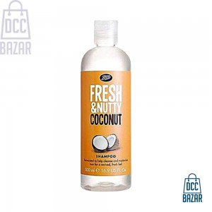 Boots Fresh & Nutty Coconut & Almond Shampoo- 500ml