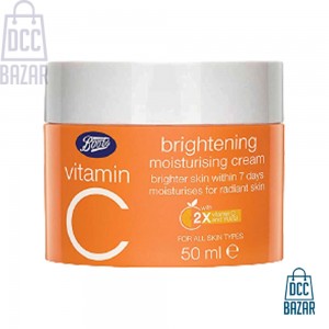 Boots Vitamin C Brightening Moisturising Cream- 50ml