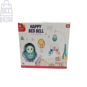 Colorful Musical Crib Mobile with Hanging Toys for Baby