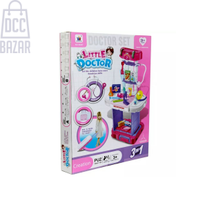 Comprehensive Kids Doctor Playset with Medical Trolley and Accessories