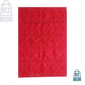 Cotton Soft Red Baby Nokshi Katha