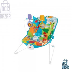 Fisher-Price Deluxe Infant-to-Toddler Rocker, Animal Kingdom