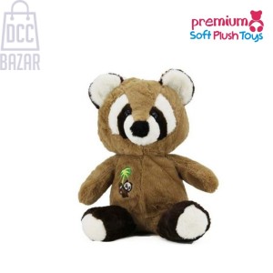 Dimpy 6300 Racoon Lying Tail Premium Fabric 40 cm