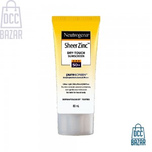 Neutrogena Sheer Zinc Dry Touch Sunscreen SPF50 - 80ml