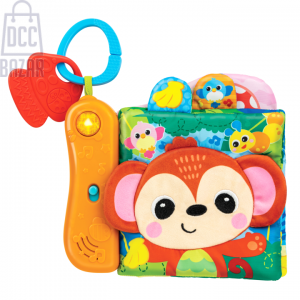 Winfun 230102 Jungle Animals Sensory Book