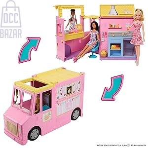 Barbie HPL71 Lemonade Truck Playset