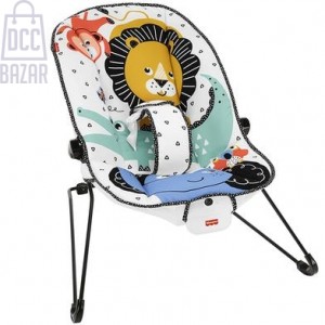 Fisher-Price GDP59 Baby's Bouncer: Soothe & Play for Infant Development