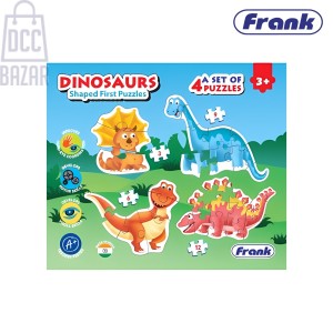 Frank 15401 Dinosaurs Shaped First Puzzles