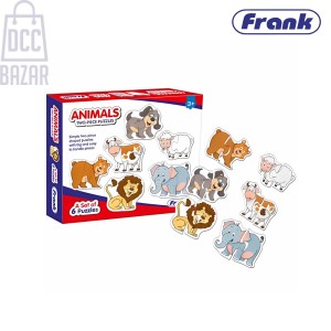 Frank 33808 Animals set of 6 Puzzles