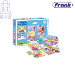 Frank 60401 Peppa Pig 6 In 1 Puzzles