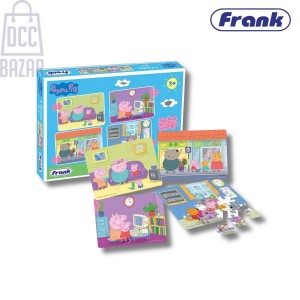 Frank 60402 Peppa Pig 4 In 1 Puzzle