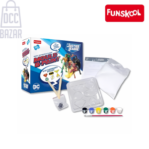Funskool Mould And Paint - Superhero Logos