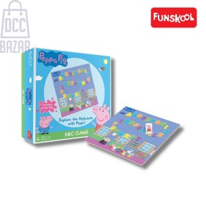 Learn the alphabet with Peppa Pig! Funskool Peppa Pig - ABC Game features letter recognition, color matching & more. Perfect for toddlers! Order now!