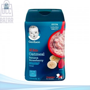 Gerber Lil'bits Oatmeal Banana Strawberry 227g