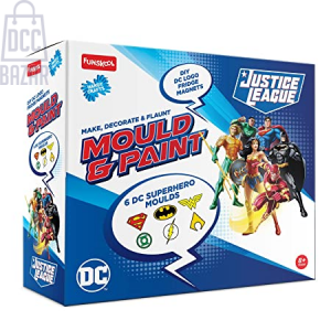 Funskool Mould And Paint - Superhero Logos