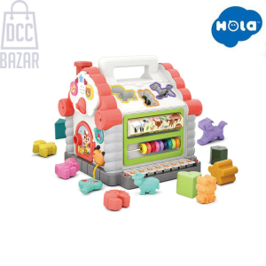 Hola Activity House - Interactive Learning Toy with Shapes, Sounds, and Music