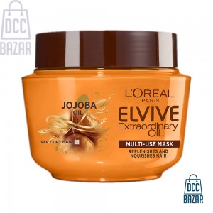 L'Oreal Elvive Extraordinary Oil Multi-Usa Balm Hair Mask With Jojoba Oil - 300ml
