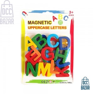 26pcs Magnetic Learning Alphabet Letters Plastic Refrigerator Stickers Toddlers Kids Learning Spelling Counting Educational Toys