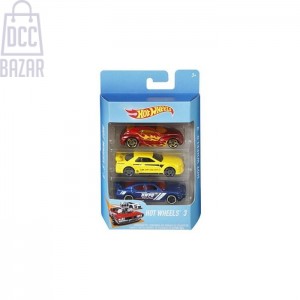 Hot Wheels K5904 Basic Car 3 Pack Assortment