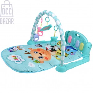 Large Baby Play Mat Gym with Extra-Soft Mat with Piano