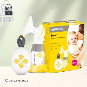Medela Solo Single Electric Breast Pump | Number 1 brand in hospitals | Noticeably quieter, USB-chargeable, featuring PersonalFit Flex shield and Medela 2-Phase Expression Technology 