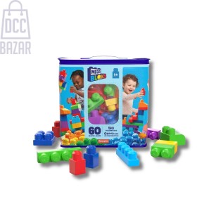 Mega Bloks DCH55 First Builders Big Building Bag Blue