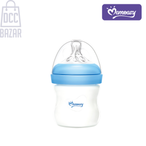 Momeasy Anticolic Wide Neck Bottle - 60ml BPA-Free Plastic for Newborns