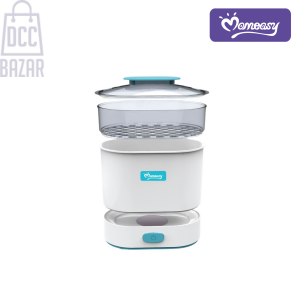 Momeasy Formula Dispenser 260ml, 3-Compartment, Rota-Style, Pink