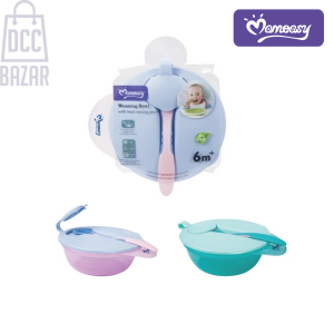 Momeasy Heat-Sensing Weaning Bowl and Spoon Set (6m+)