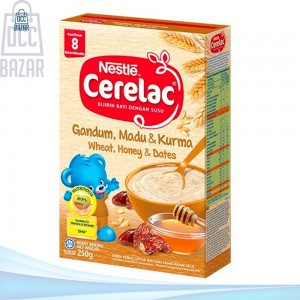 Nestle Cerelac Wheat, Honey & Dates 250 gm