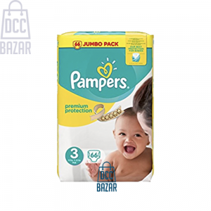 Pampers Premium Protection Size-3 (66 Nappies) Weight:6-10kg