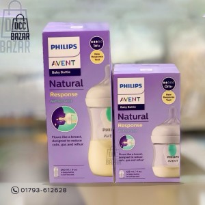 Philips Avent Natural Response Baby Feeding Bottle PP AirFree Vent 125ml 0m+  - Price In Dhaka