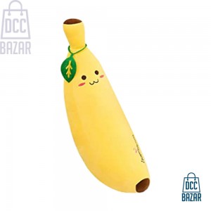 seemehappy Cuddly Stuffed Banana Plush Toy Plush Pillow