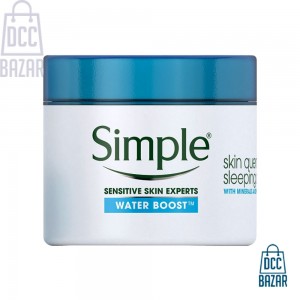 Simple Water Boost Skin Quench Sleeping Cream 50ml