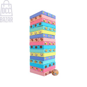 Stack High Blocks 51-Piece Educational Building Set for Toddlers (Ages 3+)