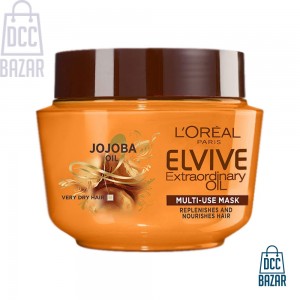 L'Oreal Elvive Extraordinary Oil Multi-Usa Balm Hair Mask With Jojoba Oil - 300ml