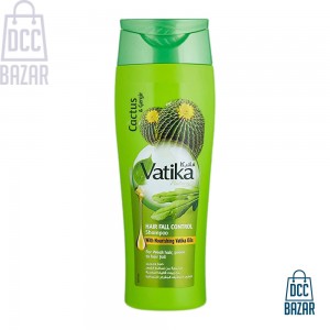 Vatika Cactus & Gergir Hair Fall Control Shampoo- 400ml