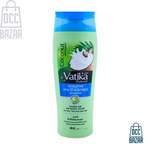Vatika Coconut & Castor Volume & Thickness Shampoo- 400ml
