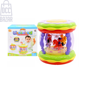 Wonderland Kids Drum Set - Interactive Musical Learning Toy