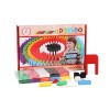 100-Piece Wooden Domino Set Build, Learn & Play! Math Games, Creativity & Family Fun