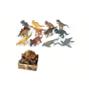 12 Pack Realistic 5 Inch Dinosaur Figures - PVC Animal Model Toy Set