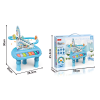 2-in-1 Penguin Slide and Electronic Organ Toy for Kids