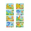 2-in-1 Wooden Educational Toy - Drawing, Spelling, Animal, Time, Montessori