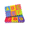 36-Piece Mini Alphabet & Number Puzzle Mat (Ages 2+) - Safe & Educational Play