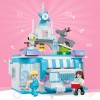COGO 648 Piece 4-in-1 Fashion House Building Blocks Set for Girls - Educational Toy