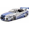 JADA 97158 Fast & Furious 124 Brian’s 2002 Nissan Skyline R34 Die-cast Car