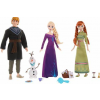 Disney Frozen HLW59 3-Doll Charades, Fashion Dolls 12 Accessories